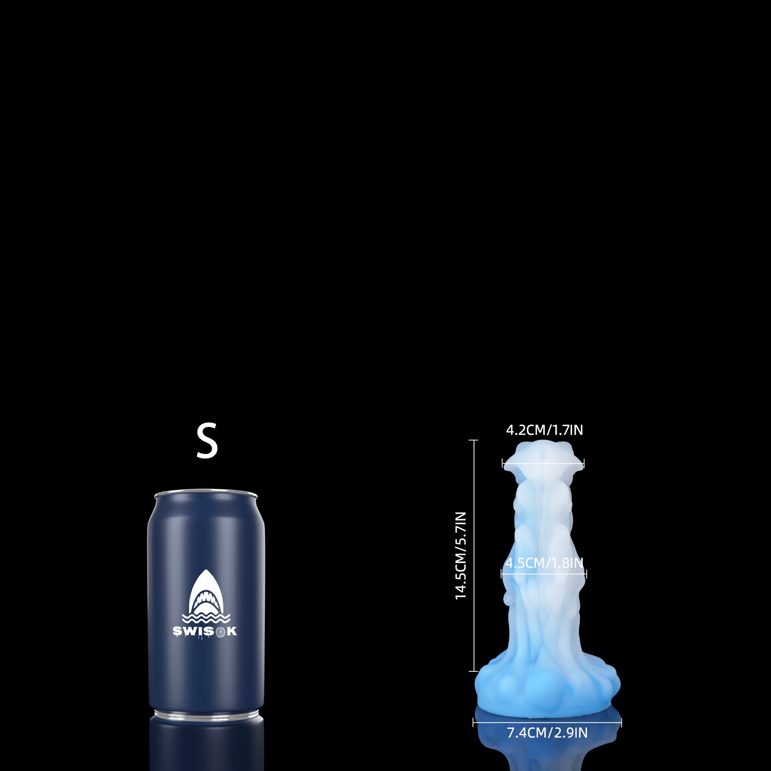 SWISOK-ユウナ|ザ・グラトニー ファンタジーディルド 人外ディルドアナルプラグ