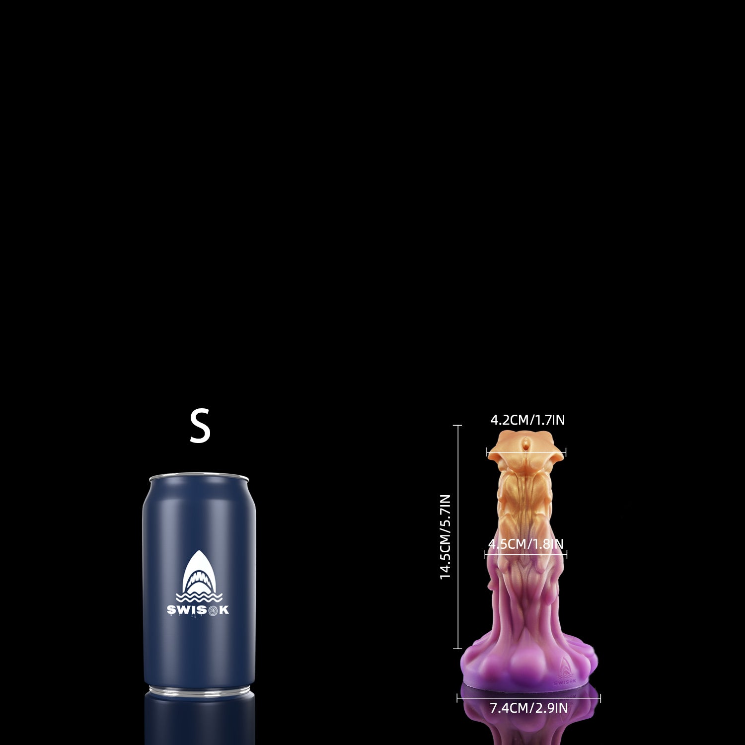 SWISOK-ユウナ|ザ・グラトニー ファンタジーディルド 人外ディルドアナルプラグ