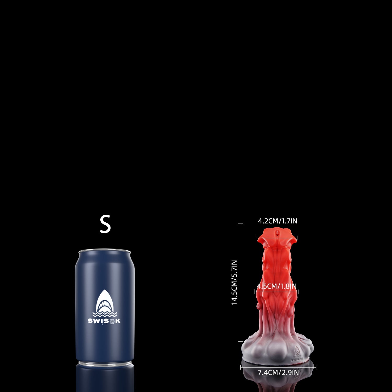 SWISOK-ユウナ|ザ・グラトニー ファンタジーディルド 人外ディルドアナルプラグ