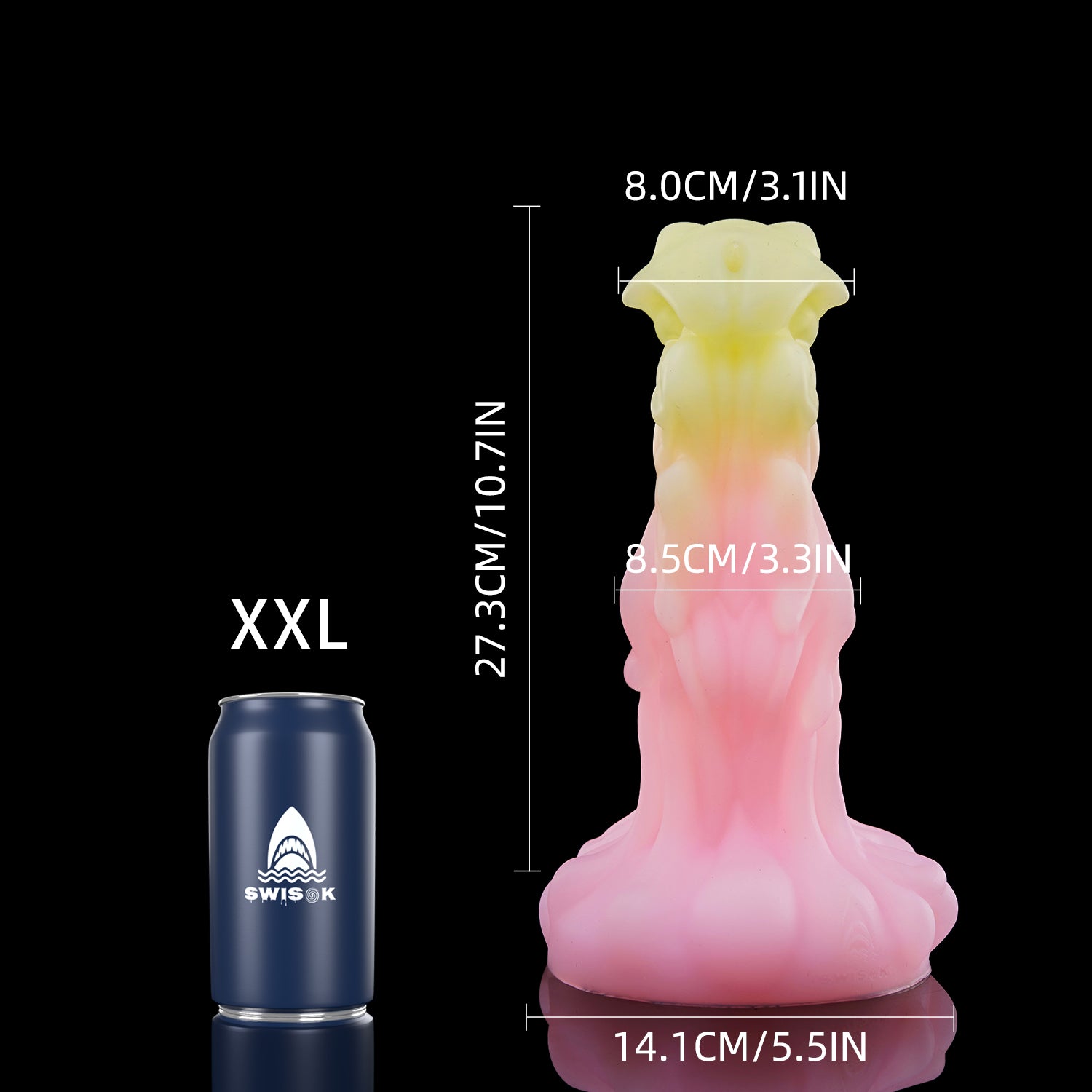 SWISOK-ユウナ|ザ・グラトニー ファンタジーディルド 人外ディルドアナルプラグ