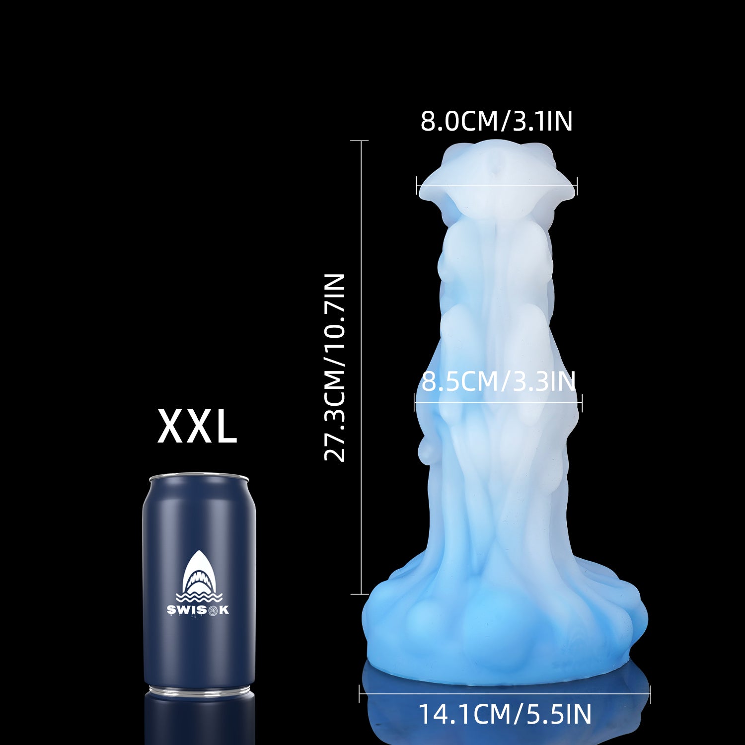 SWISOK-ユウナ|ザ・グラトニー ファンタジーディルド 人外ディルドアナルプラグ