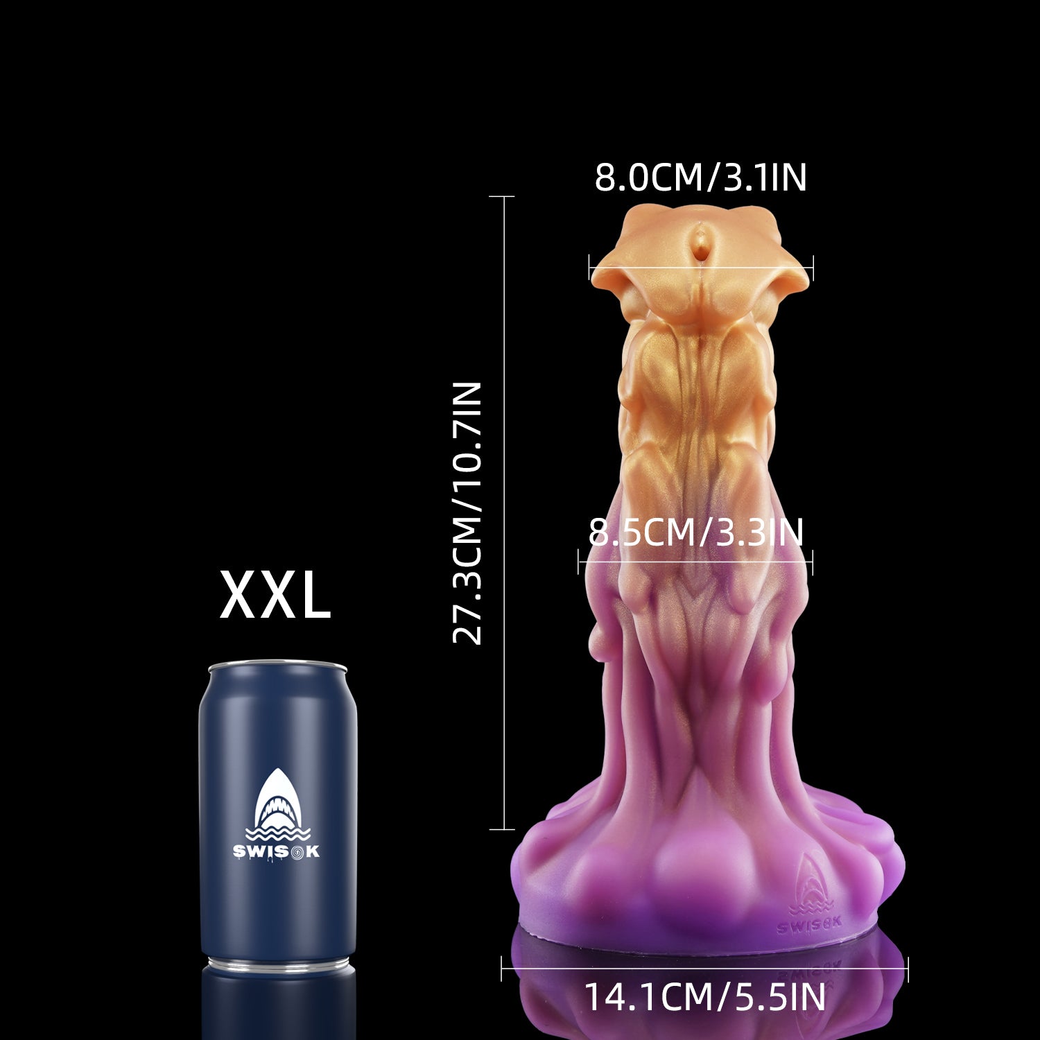 SWISOK-ユウナ|ザ・グラトニー ファンタジーディルド 人外ディルドアナルプラグ