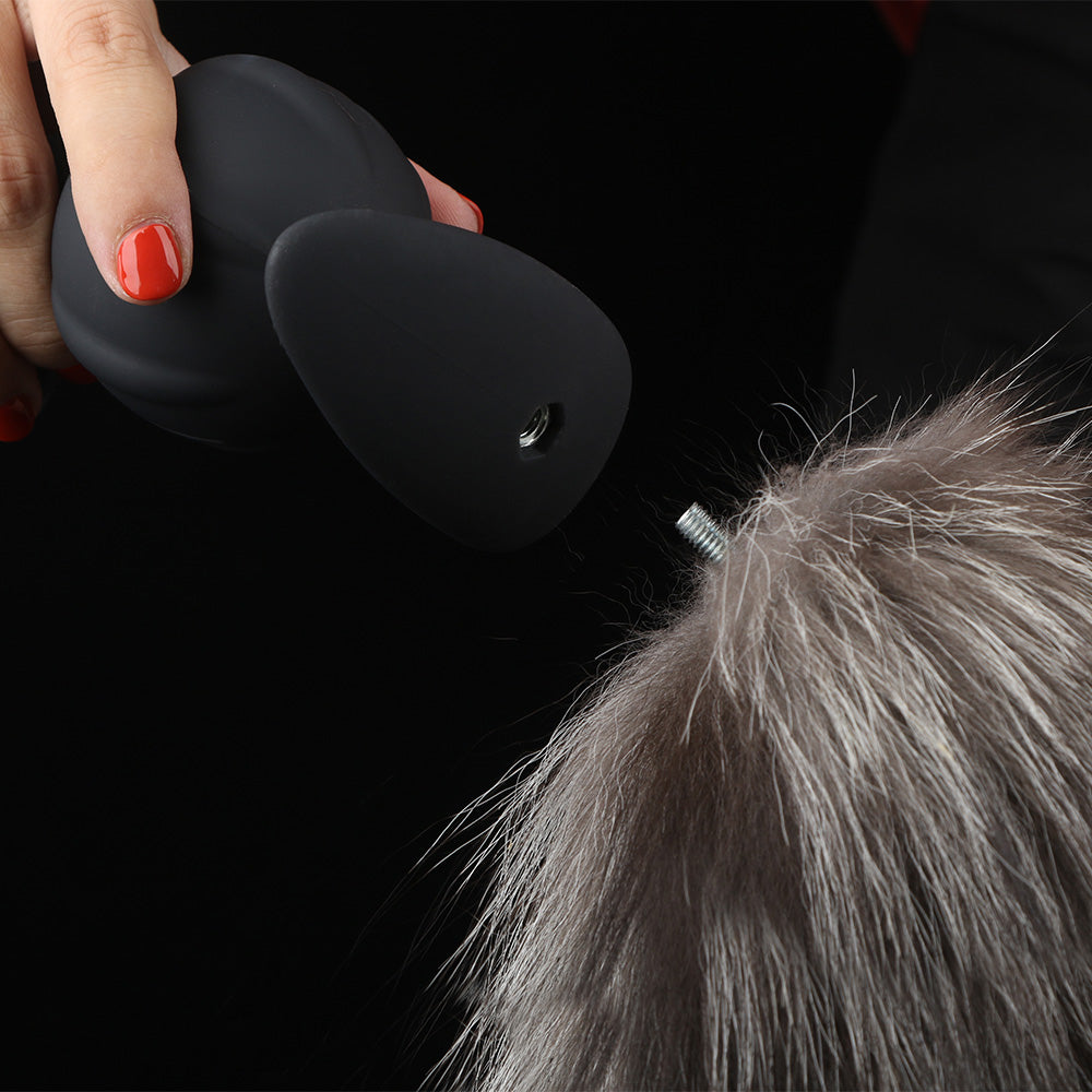 七つボール アナルビーズ 尻尾付き