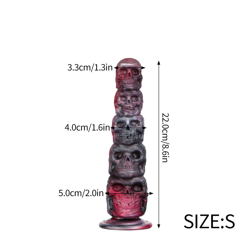 Skull Head ハロウィン 髑髏頭 アナルビーズ