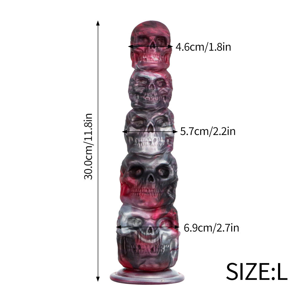 Skull Head ハロウィン 髑髏頭 アナルビーズ