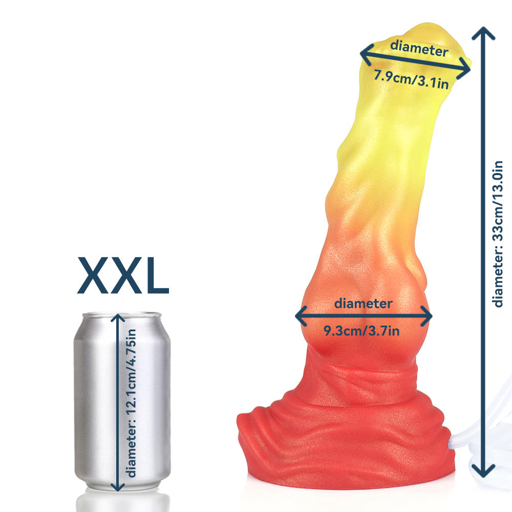 SWISOK Cloud Flame 導管付き 人外ディルド