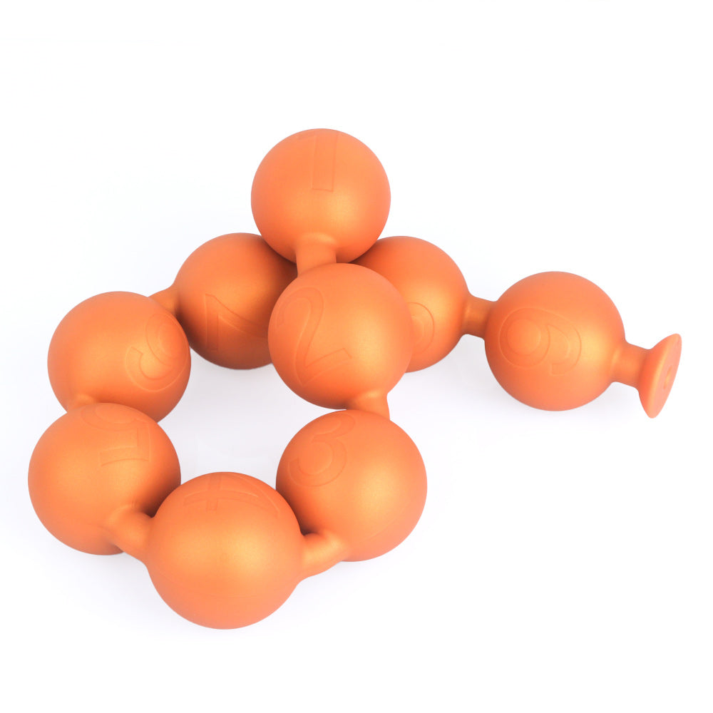 九つボール アナルビーズ 蛍光