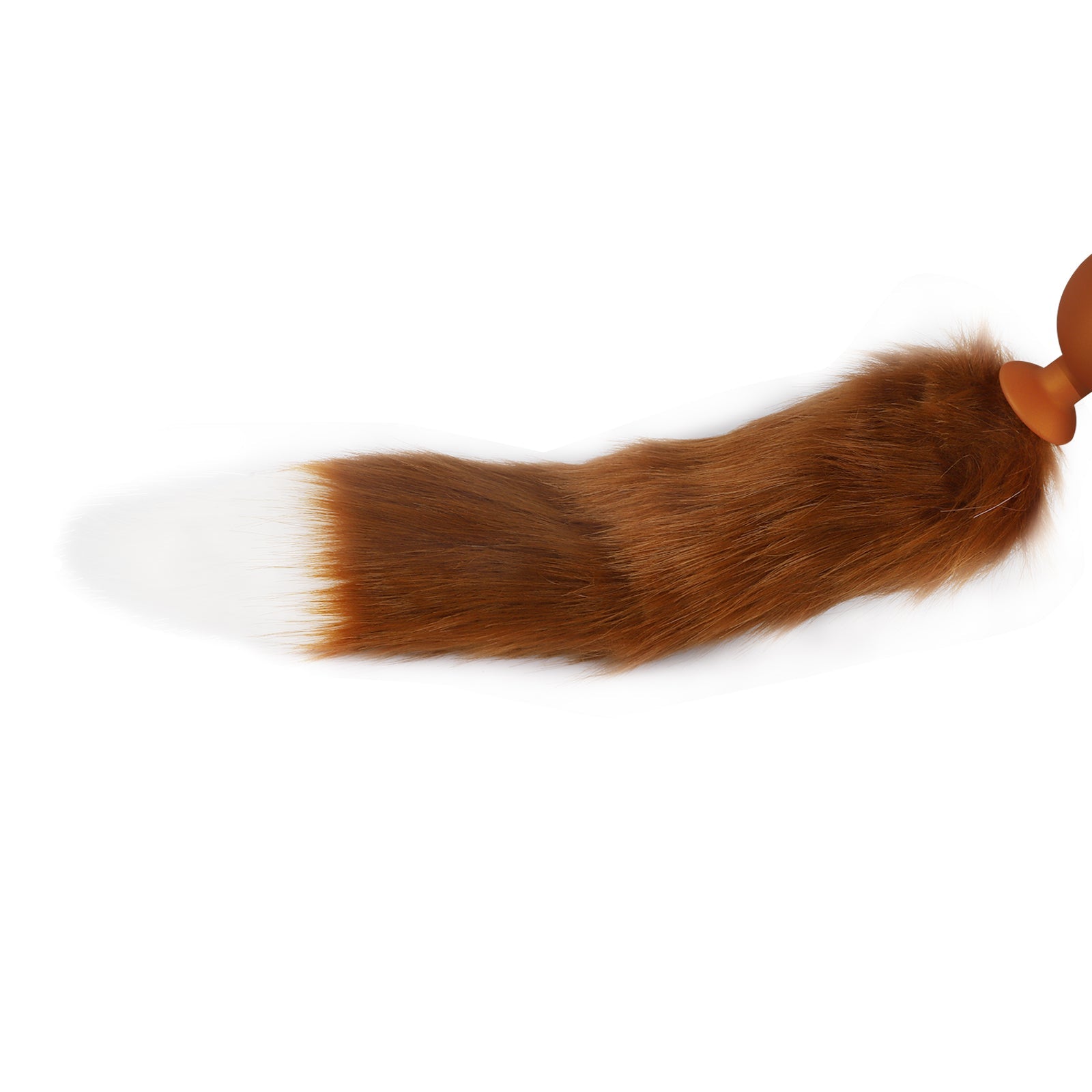 九つボール アナルビーズ 尻尾付き 蛍光