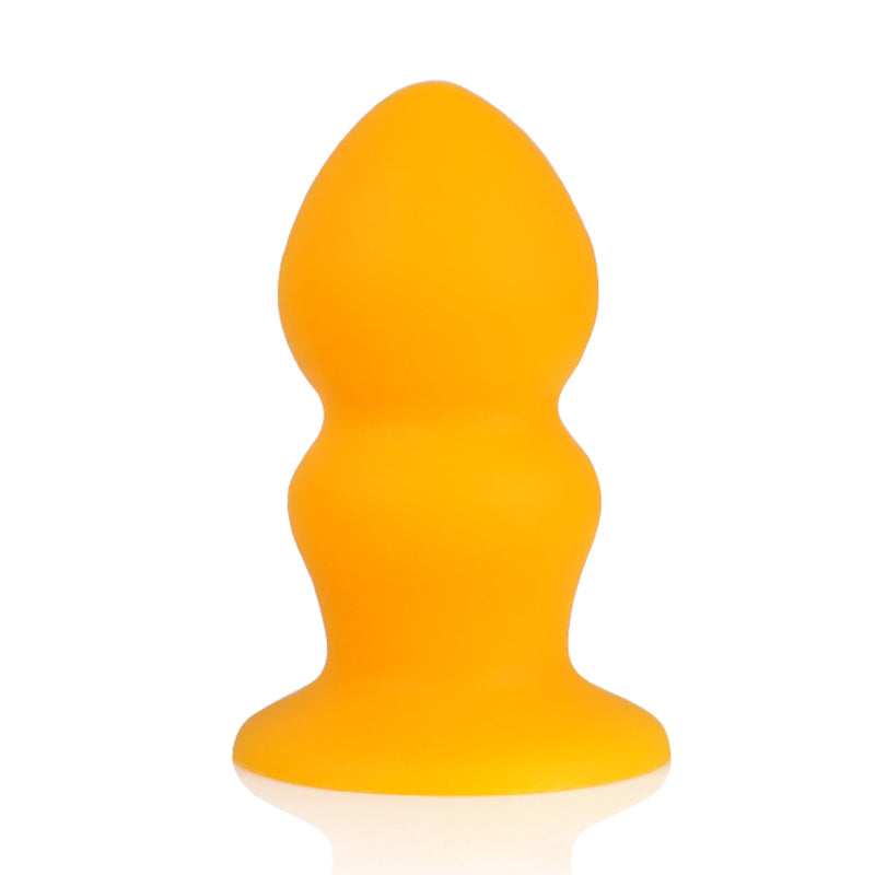 オリーブ型 两段 アナルプラグ