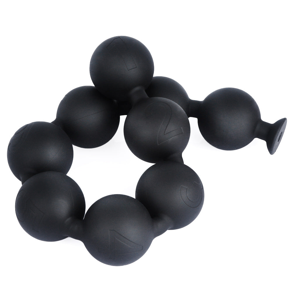 九つボール アナルビーズ 蛍光