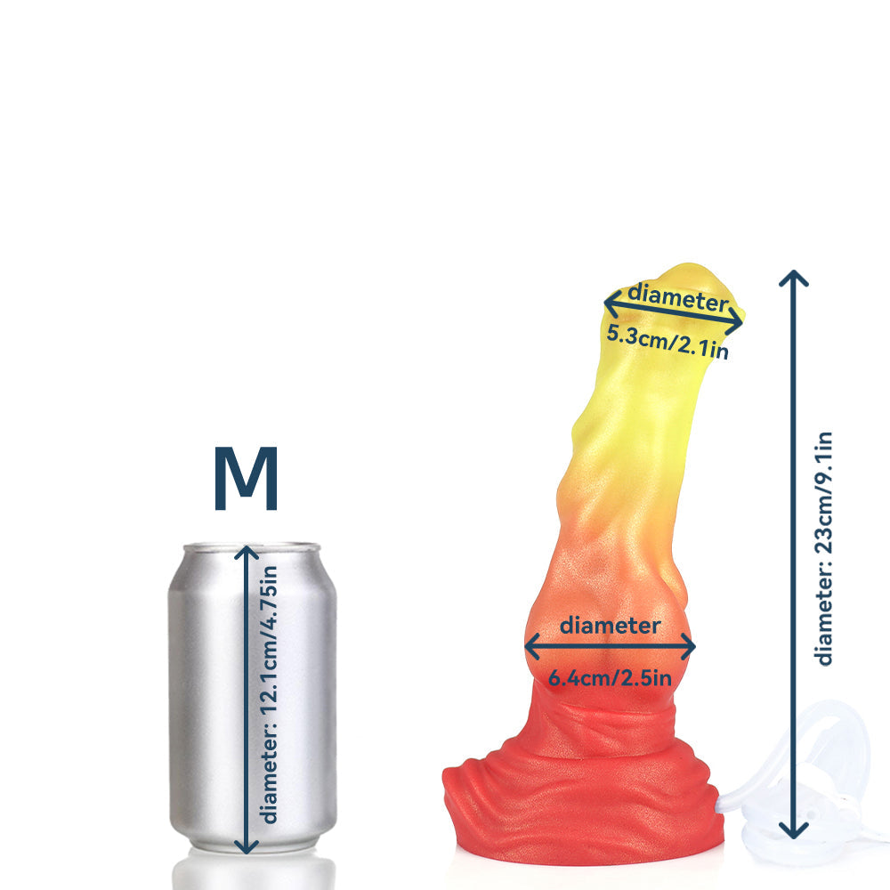 SWISOK Cloud Flame 導管付き 人外ディルド