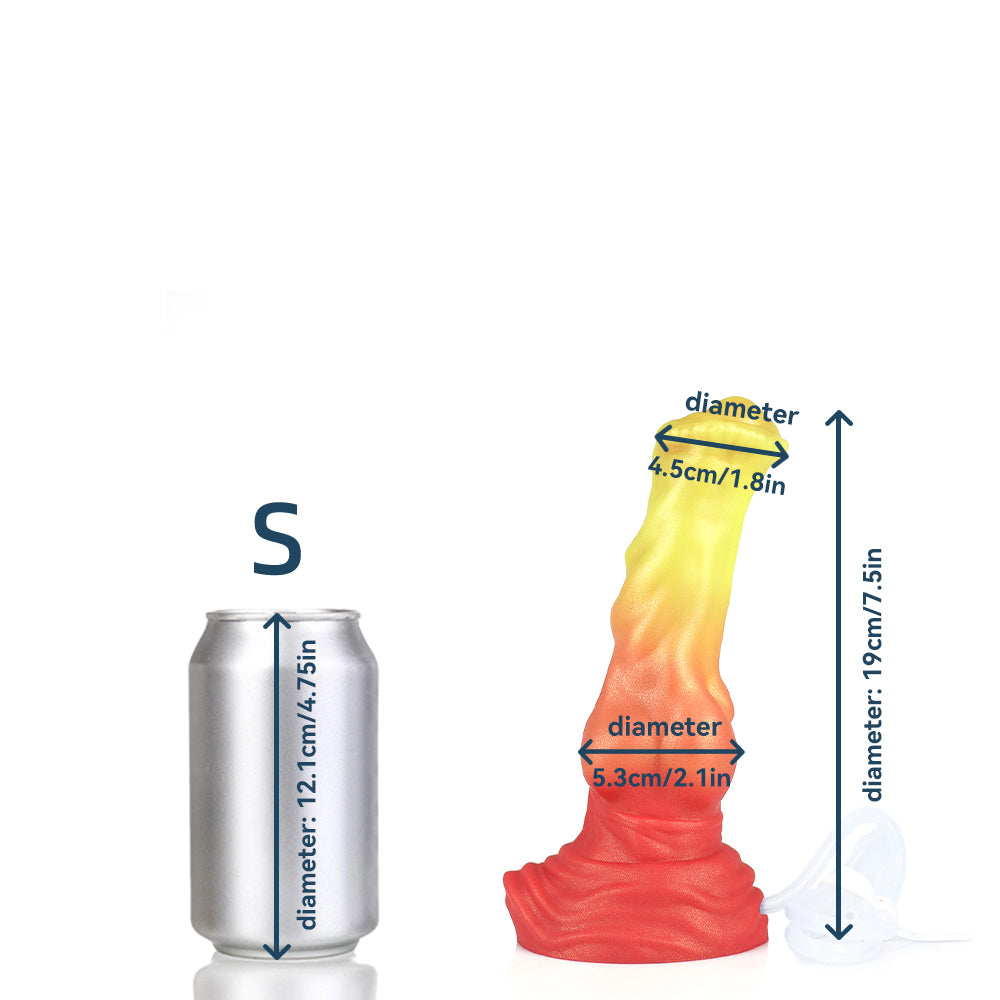 SWISOK Cloud Flame 導管付き 人外ディルド