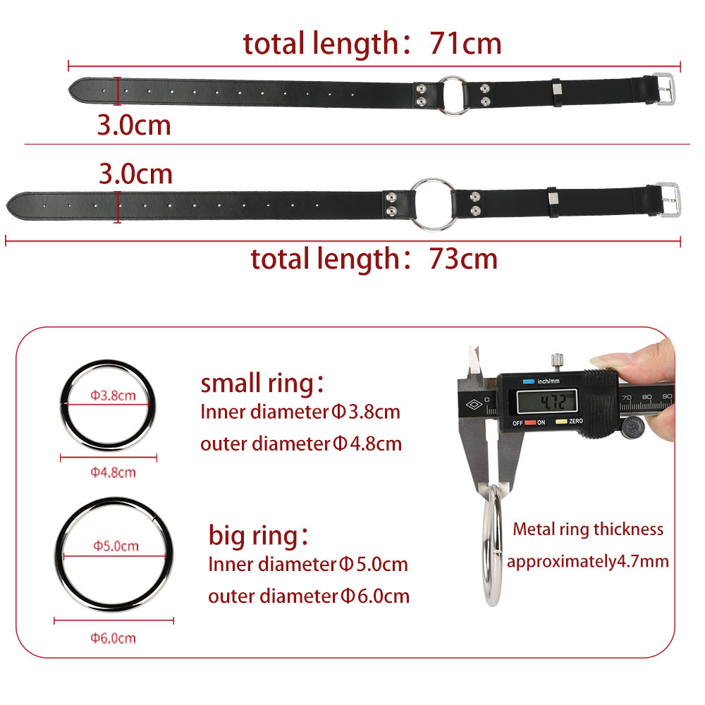 LEATHER DILDO LEG LOOPS アナル器械